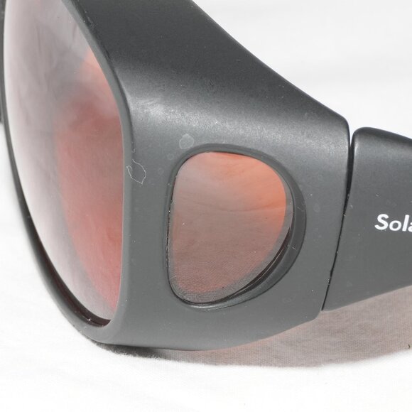 NEW Over Glasses Solar Shield Blue Light Blocker Adult OS Polarized Cat. 3 - Picture 2 of 5